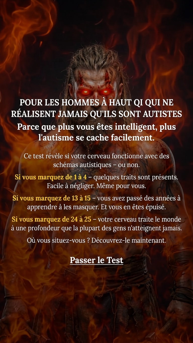International Brain Test Facebook ad
