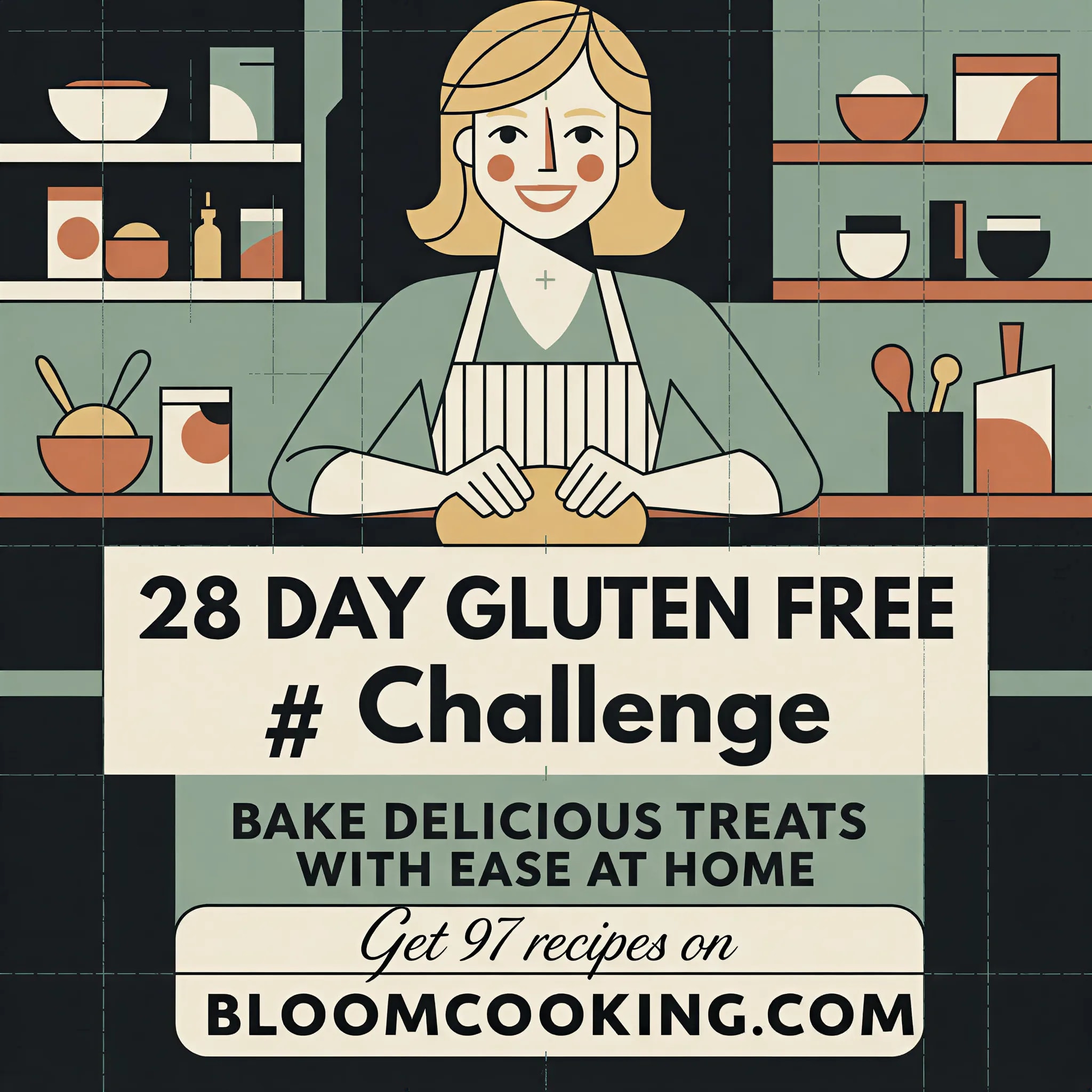 Bloom Cooking Facebook ad: Tastes too good to be gluten free