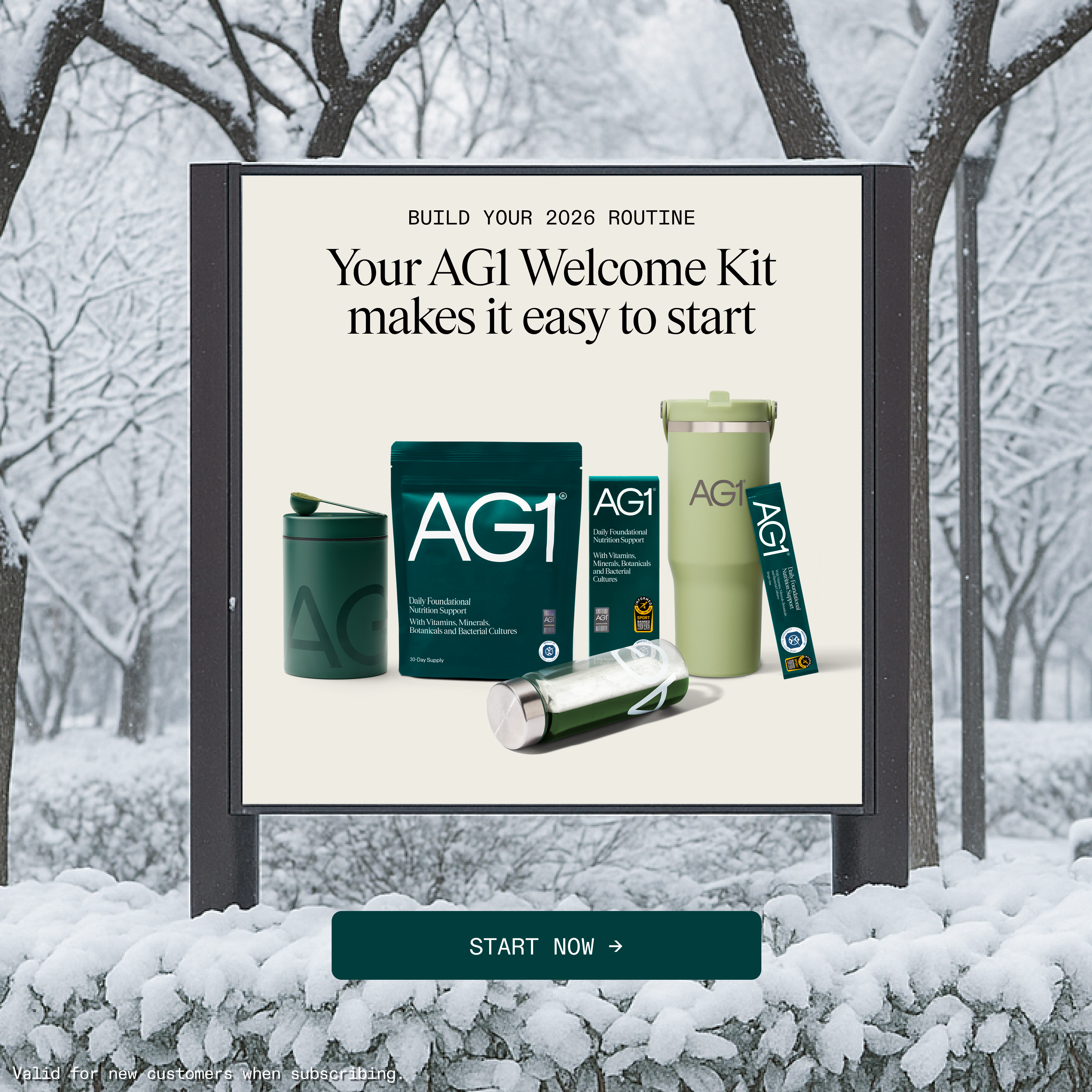 AG1 by Athletic Greens Facebook ad