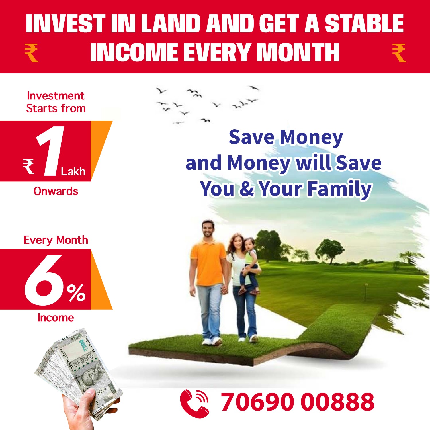 Bright Way Investment Facebook ad: Smart Financial Planning