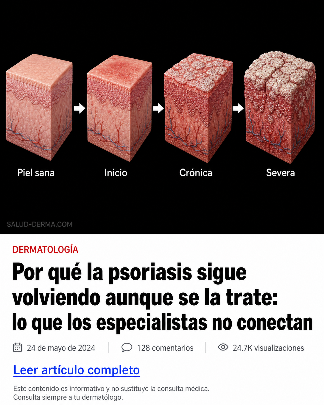 Conocimiento Omega Facebook ad: El día que mi cuerpo habló y nadie escuchó