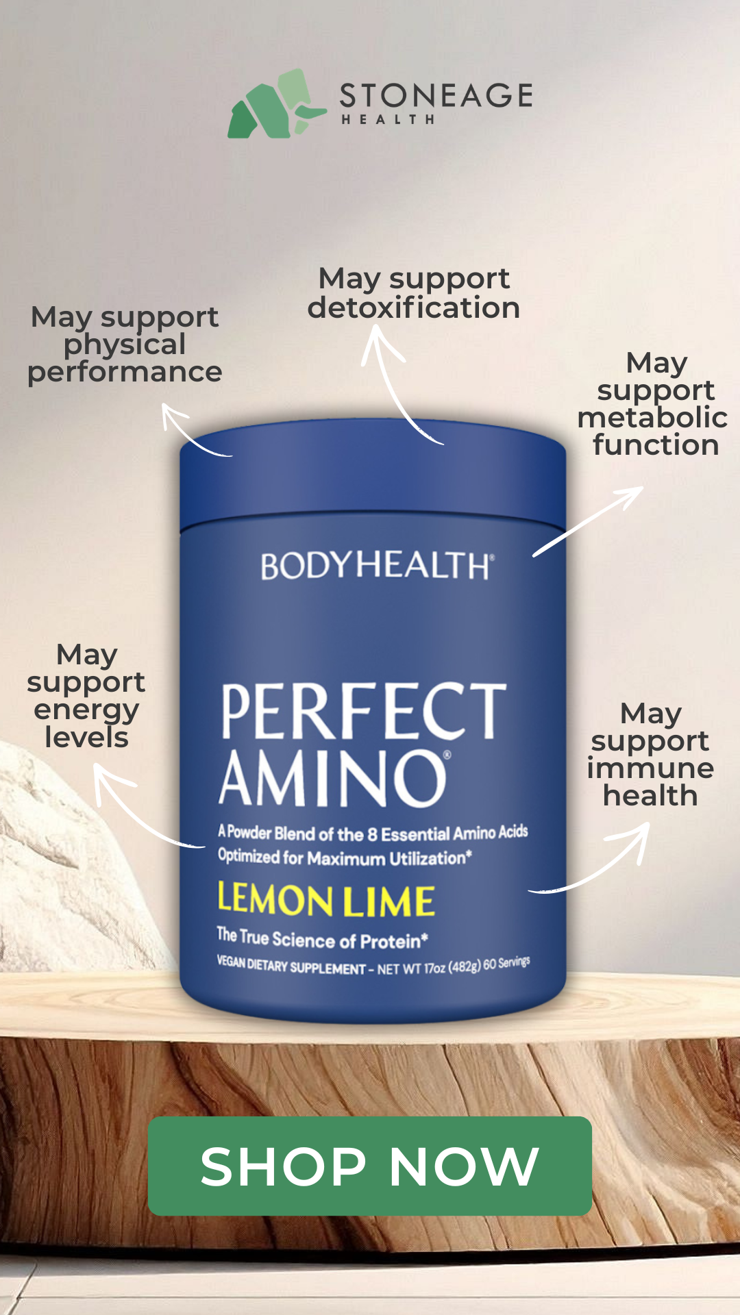 Stoneage Health Facebook ad