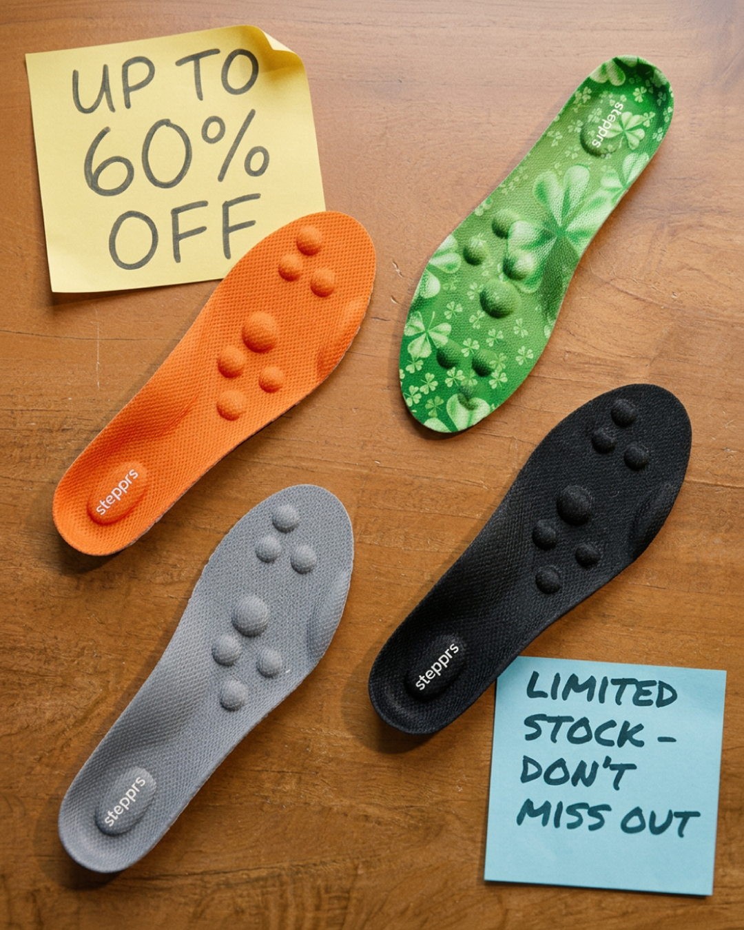 Stepprs Facebook ad