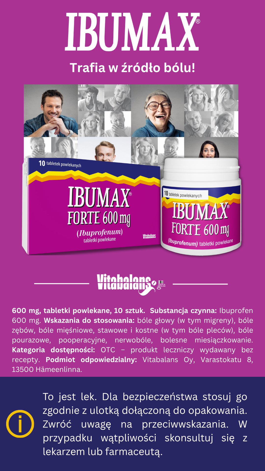 Vitabalans Polska Facebook ad