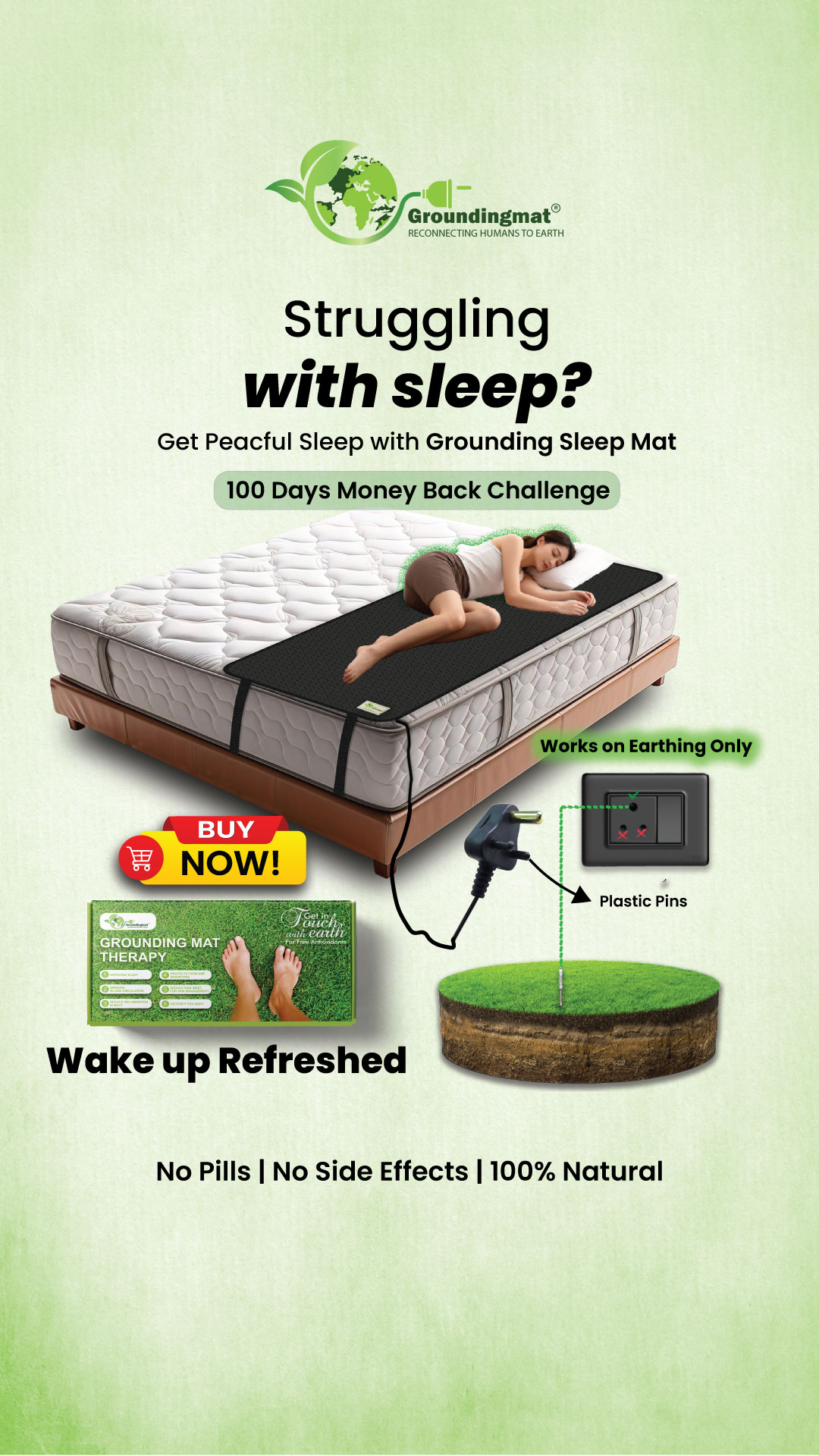 Grounding Mat Facebook ad
