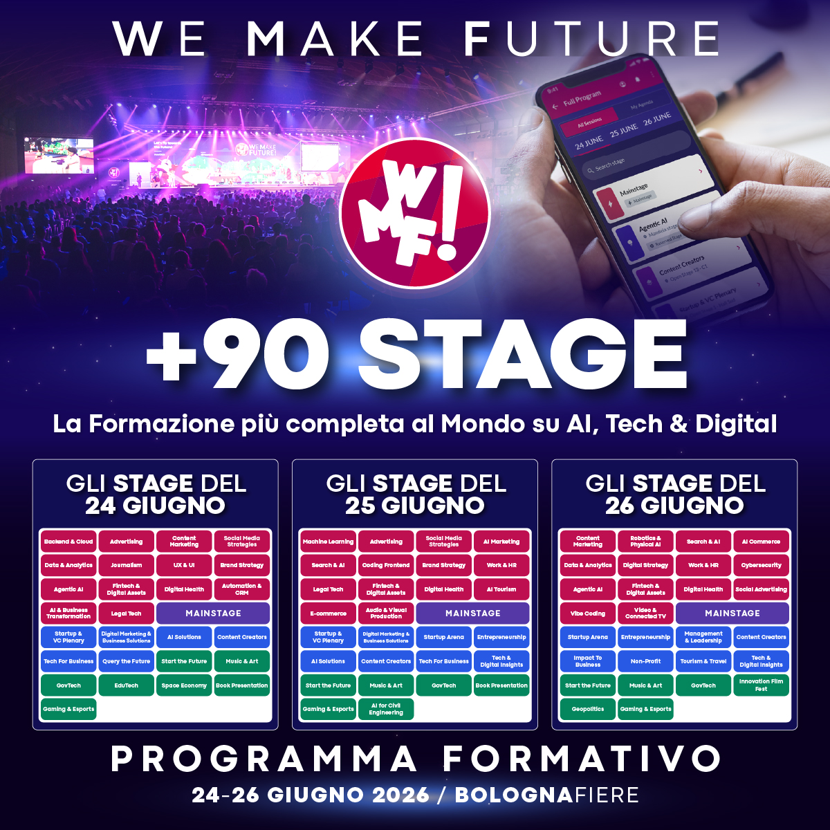 WMF - We Make Future Facebook ad