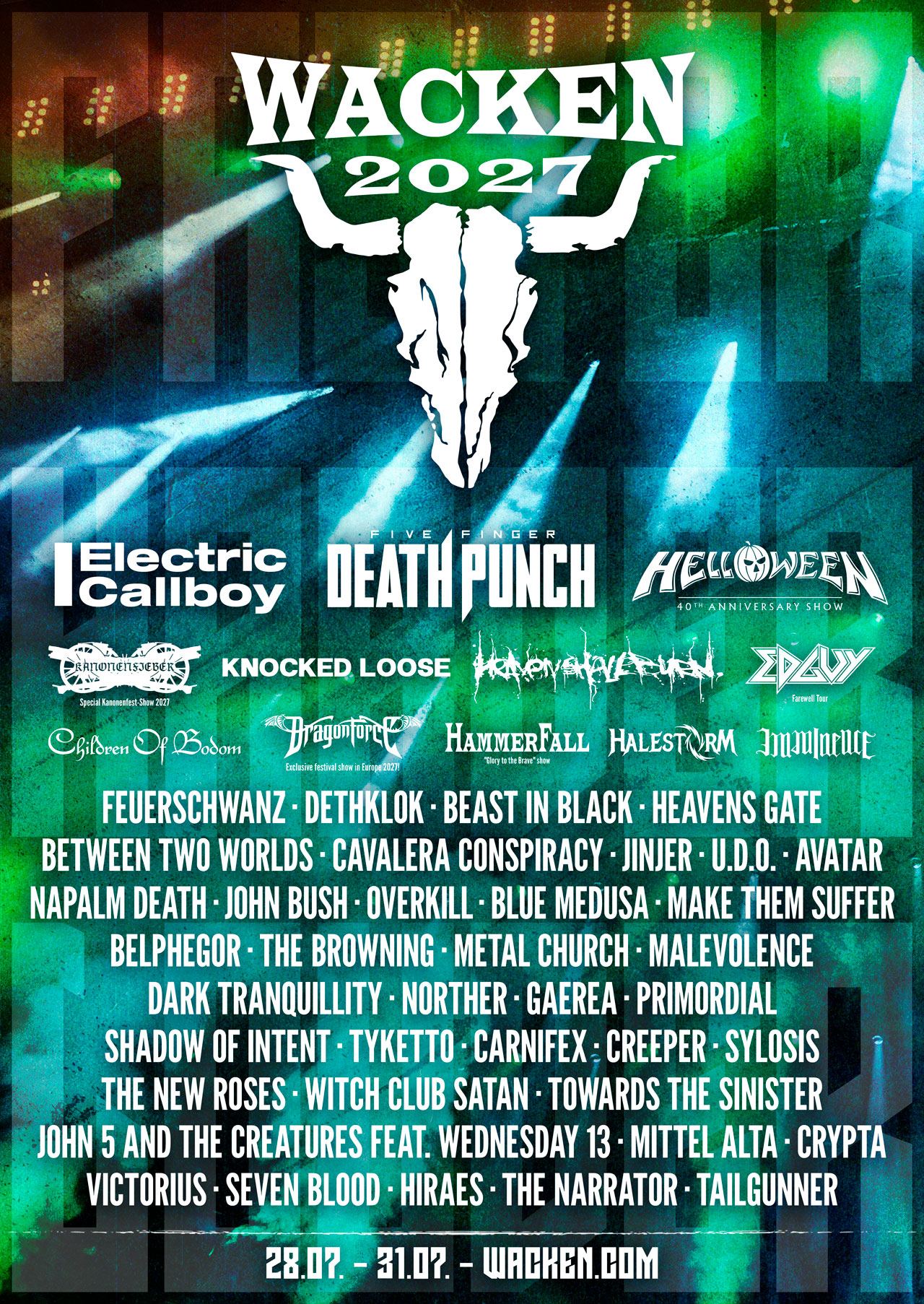 Wacken Open Air Facebook ad