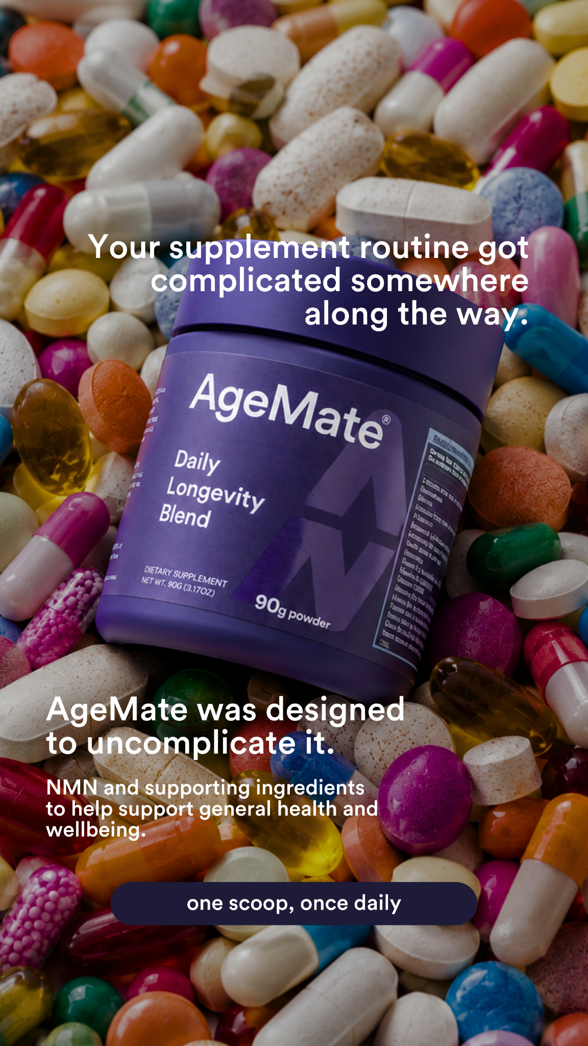 AgeMate Facebook ad