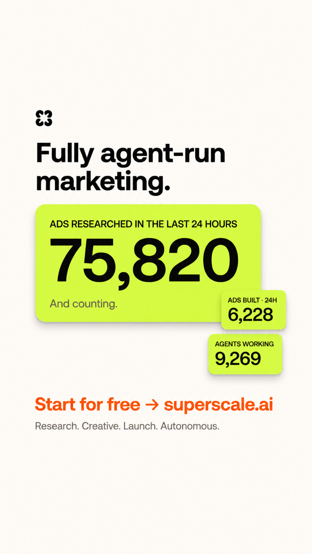 Superscale AI Facebook ad