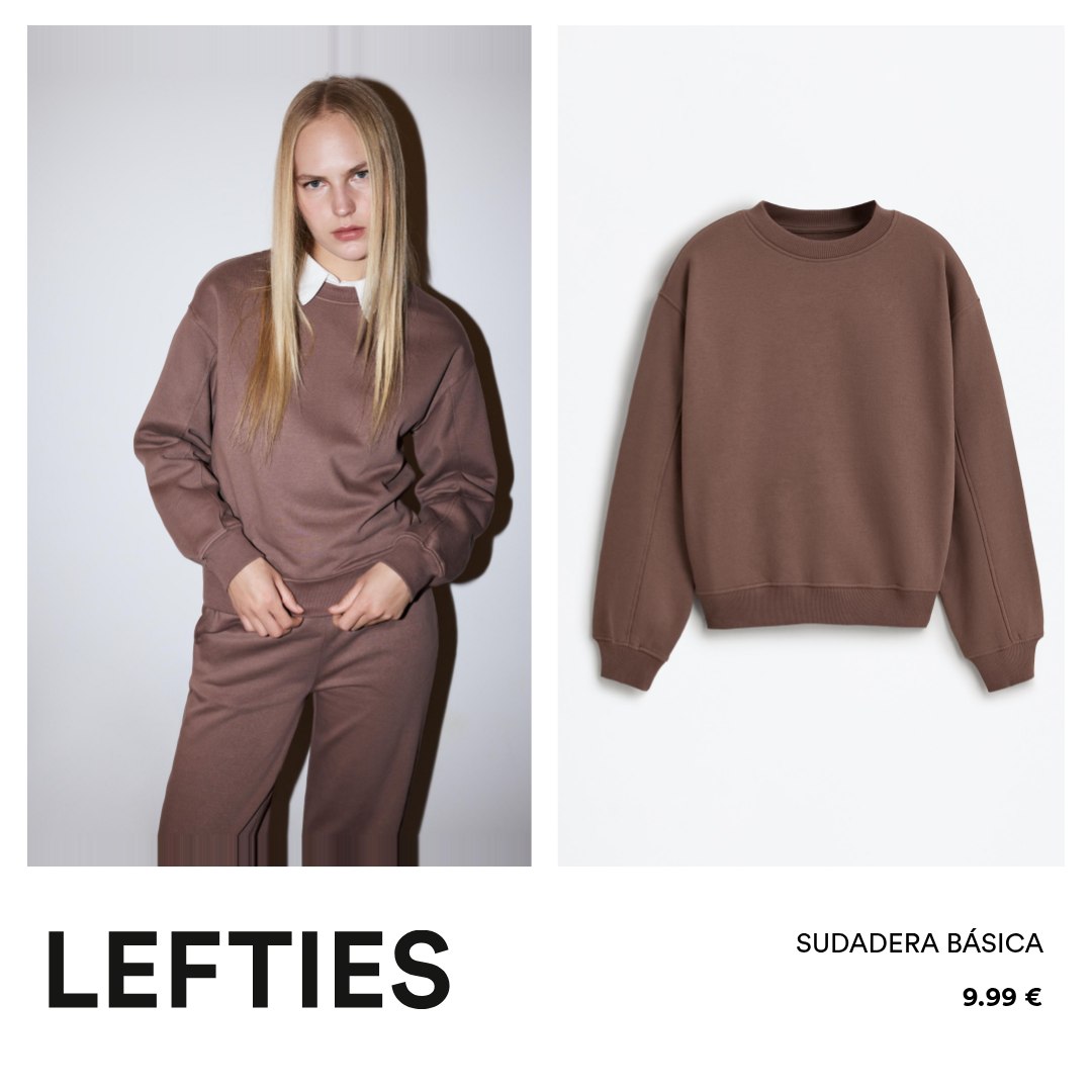 Lefties Facebook ad: Explora nuestra colección de prendas para vestir…