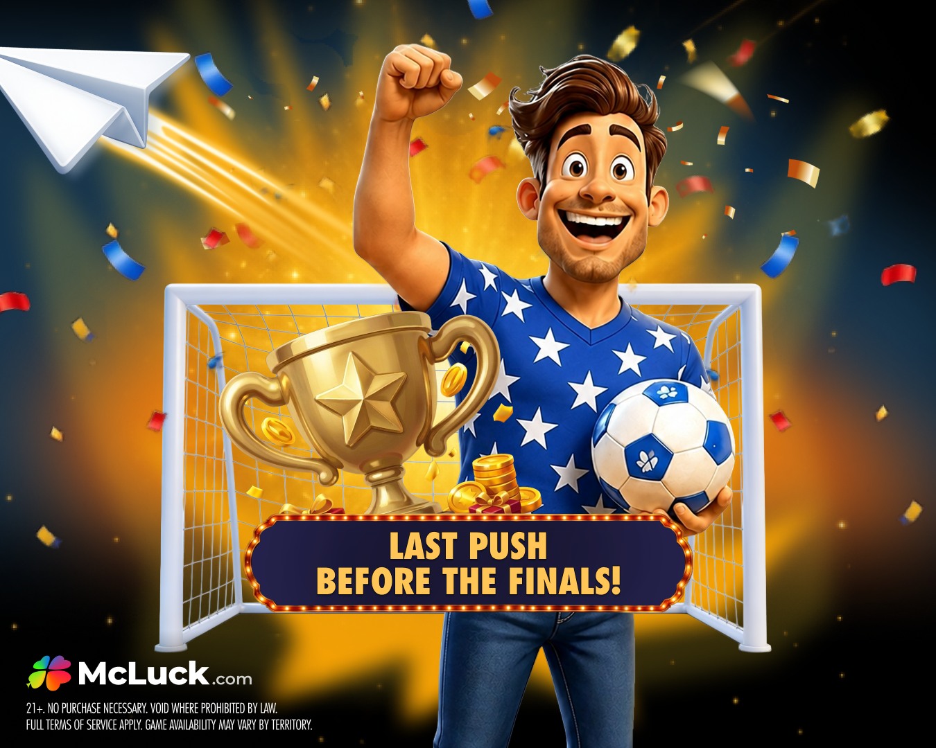 McLuck.com Facebook ad