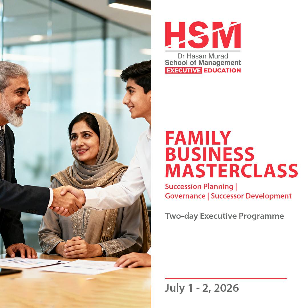 Dr Hasan Murad School of Management - HSM UMT Facebook ad