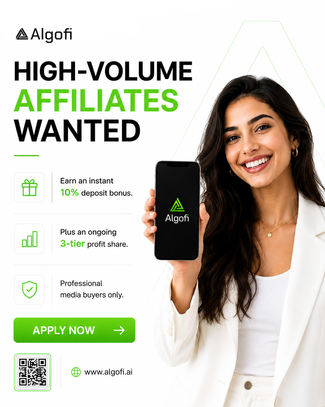 Algofi.Ai Facebook ad