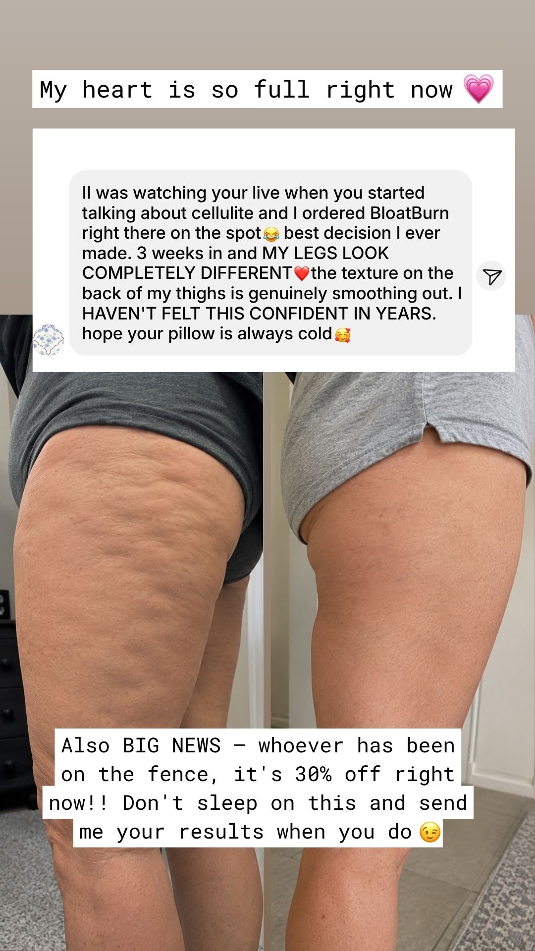 Beyond The Bloat Facebook ad