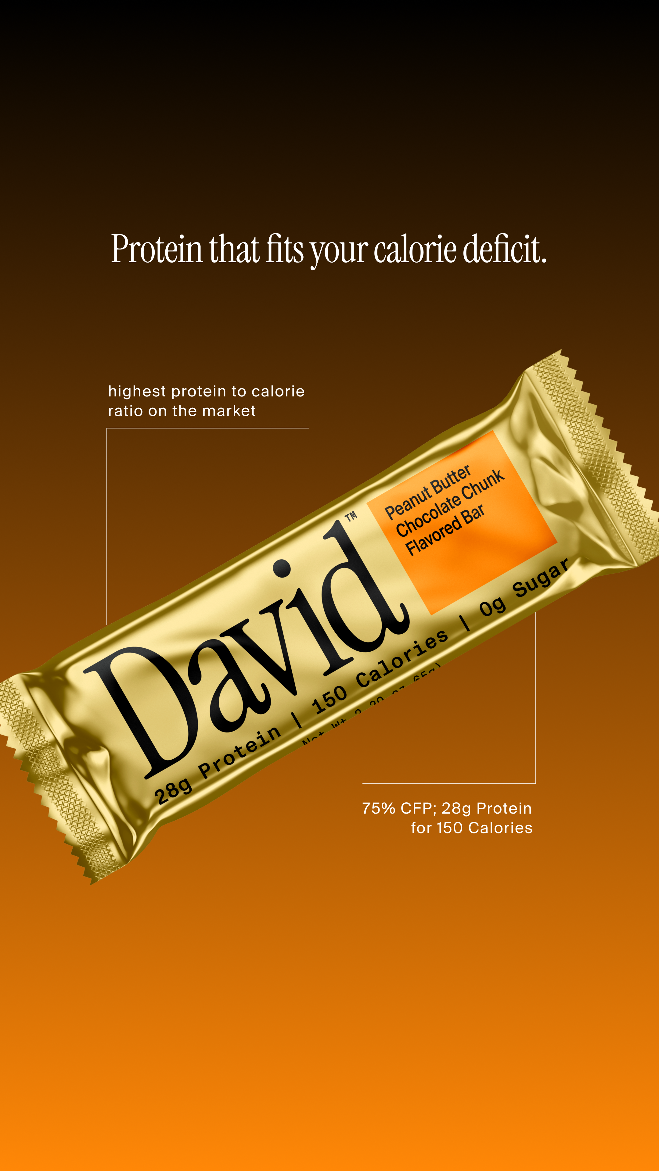 David Protein Facebook ad