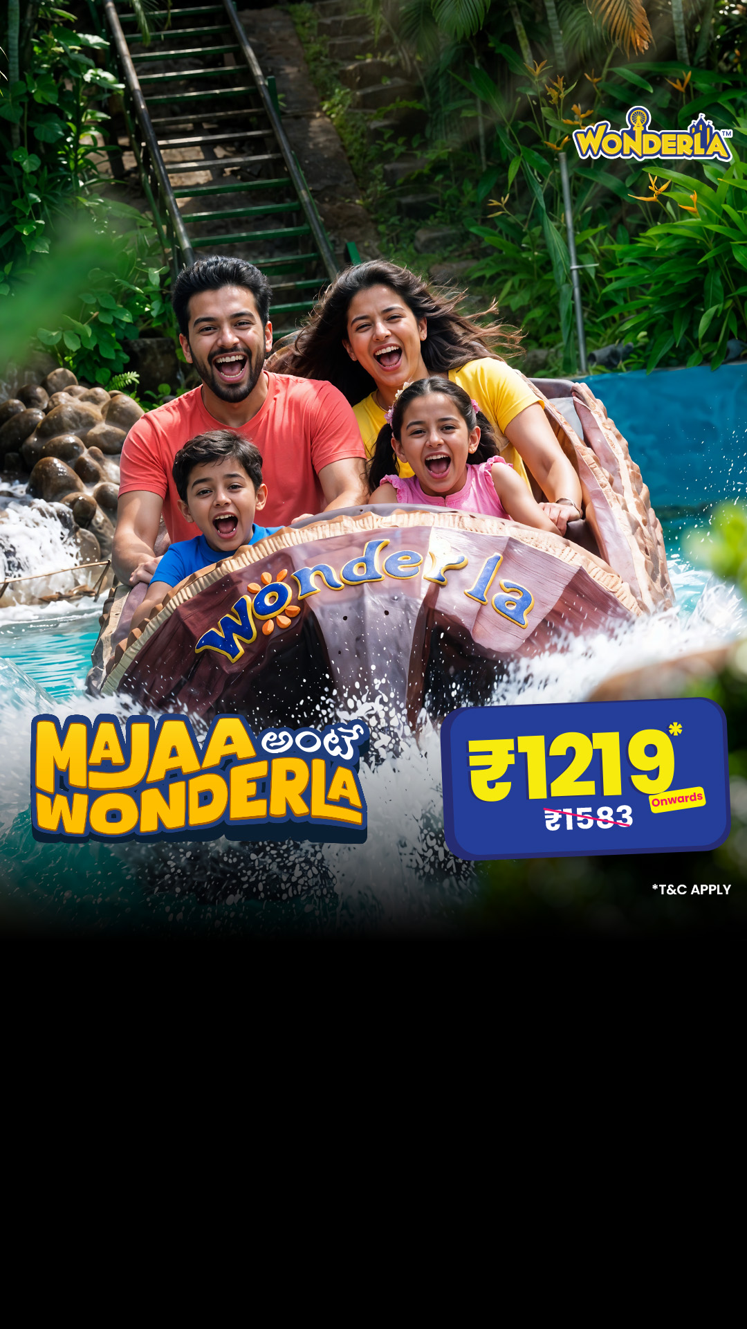 Wonderla Facebook ad