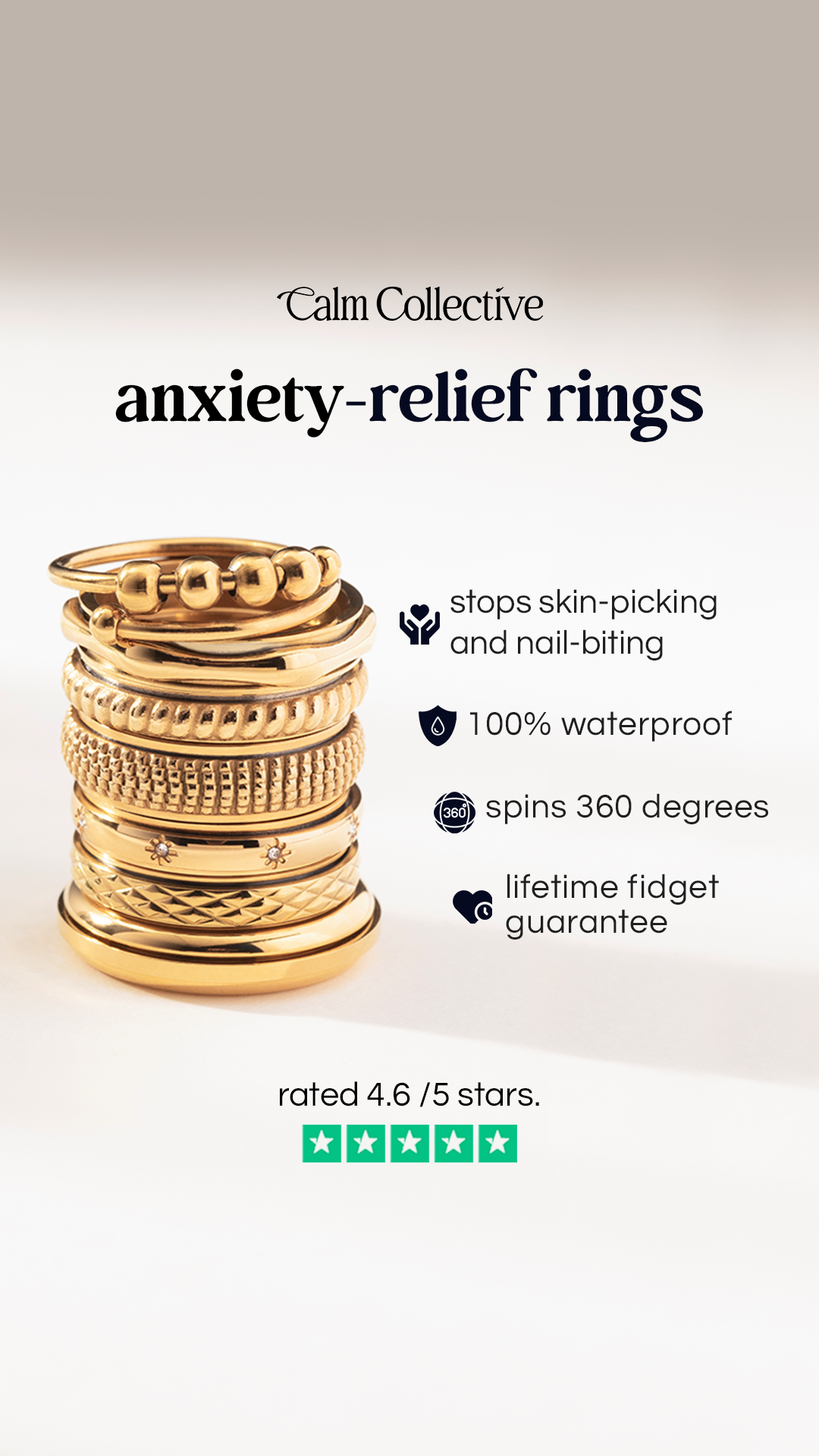 Calm Collective Facebook ad