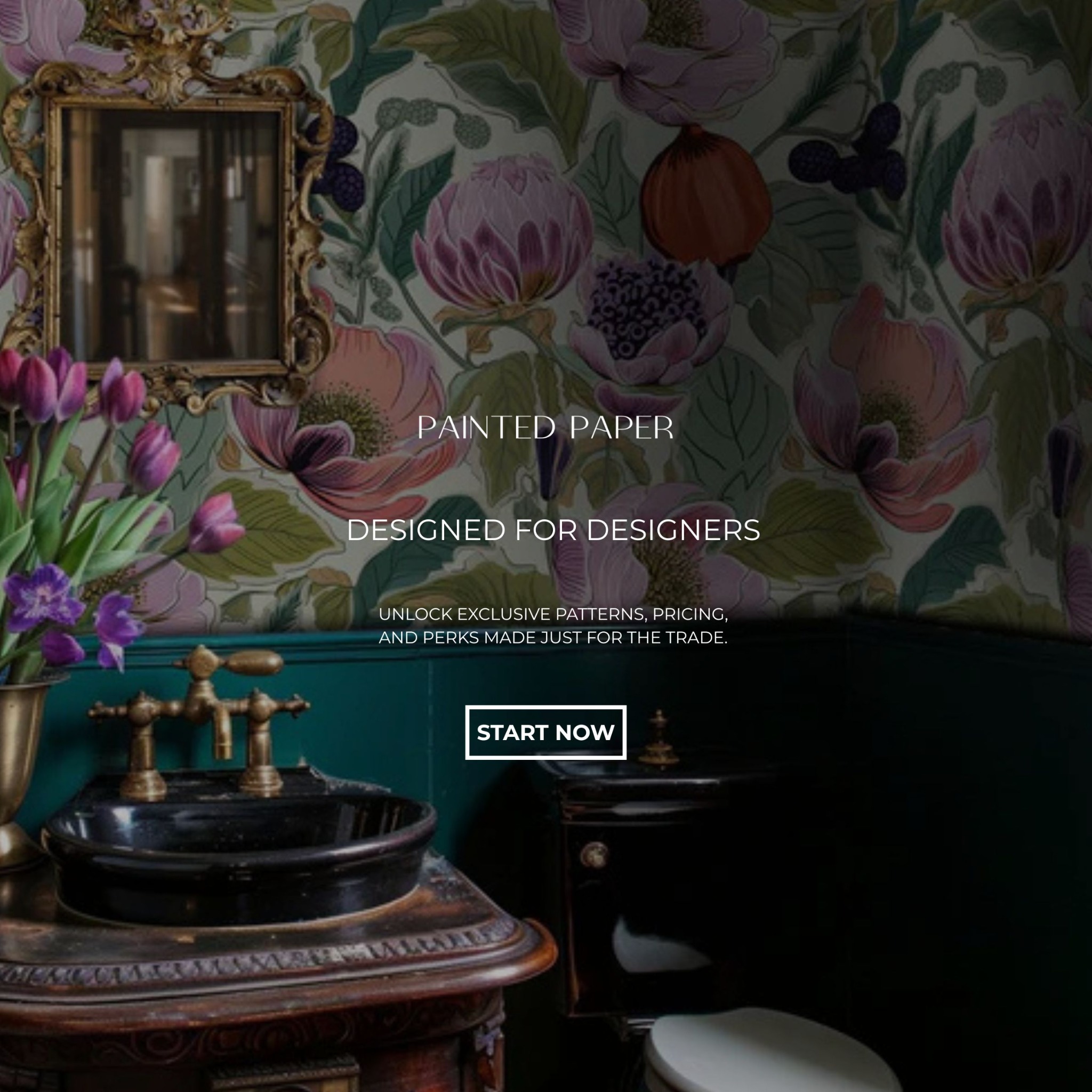 The Painted Paper Facebook ad