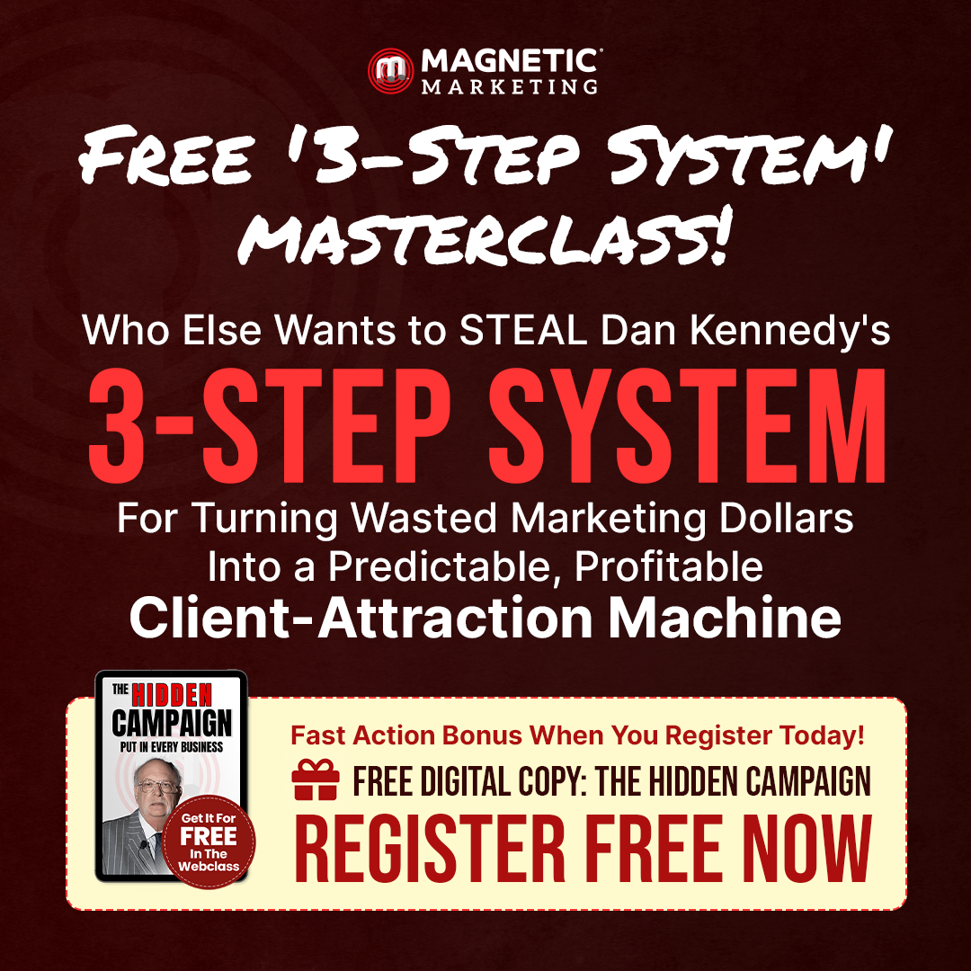 Magnetic Marketing Facebook ad