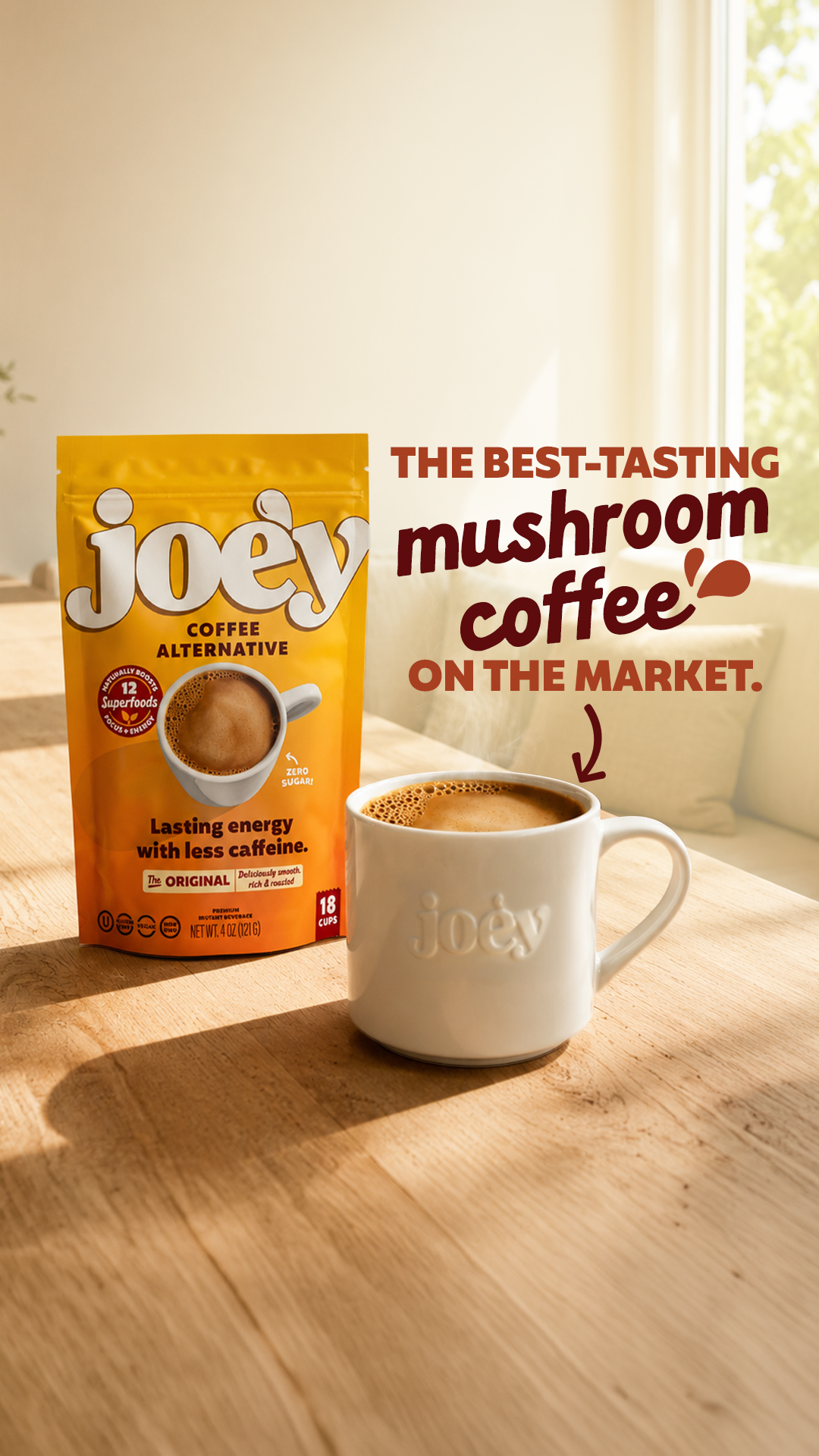 Joe'y Facebook ad