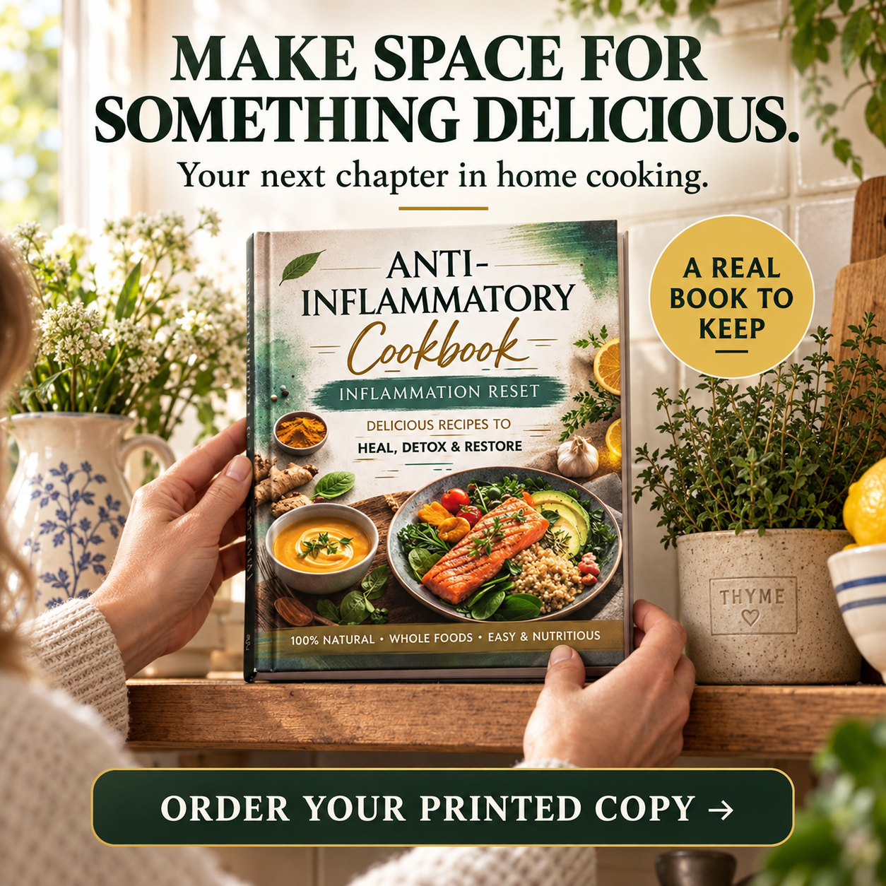 The Gluten Free Pantry Facebook ad: Simple Recipes. Better Everyday Meals
