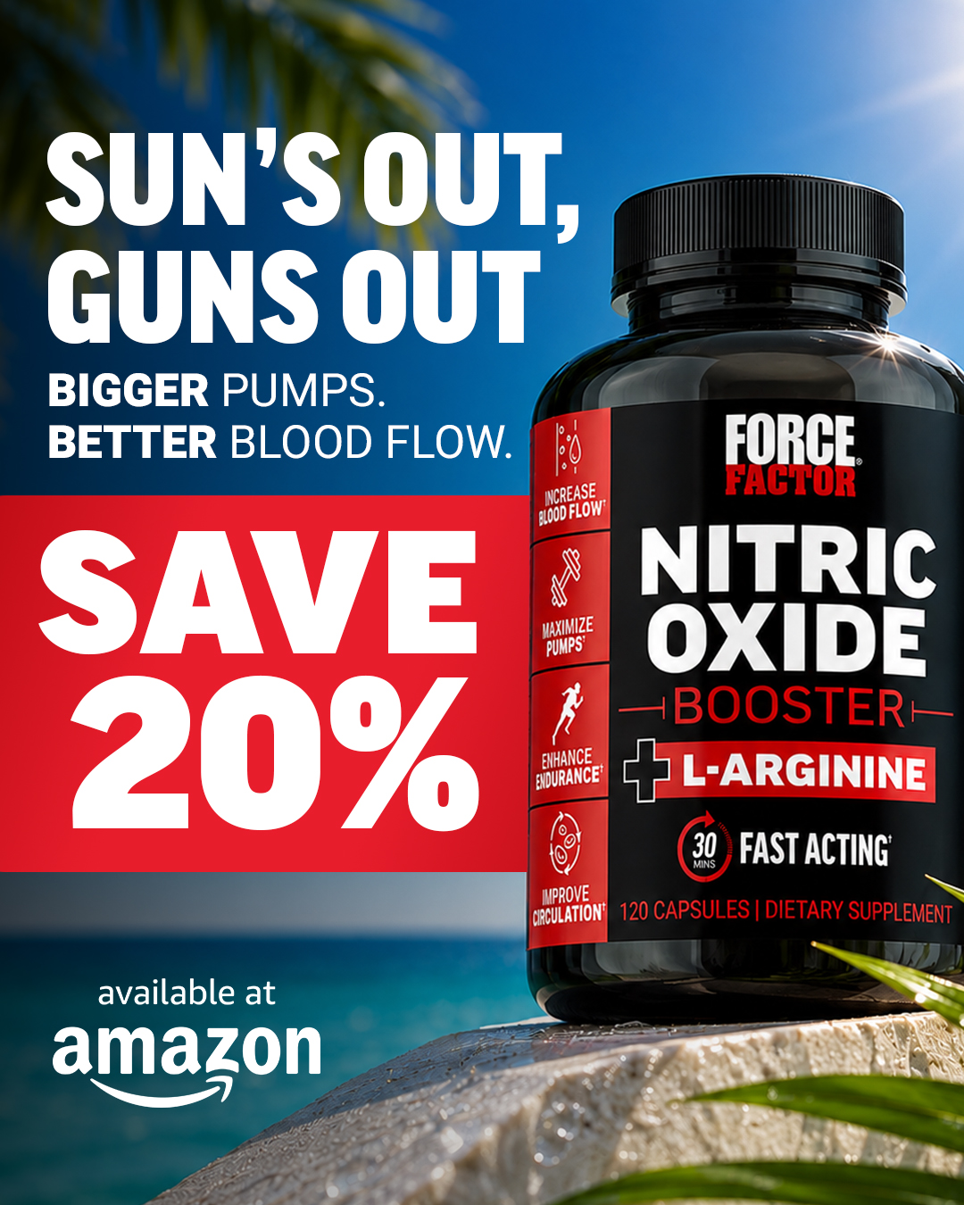 Force Factor Facebook ad