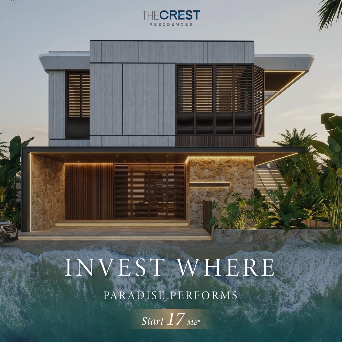 The Crest Samui Luxury Pool Villas Facebook ad
