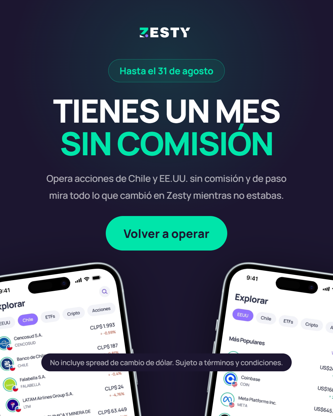 Zesty Finance Facebook ad from Jul 27, 2026