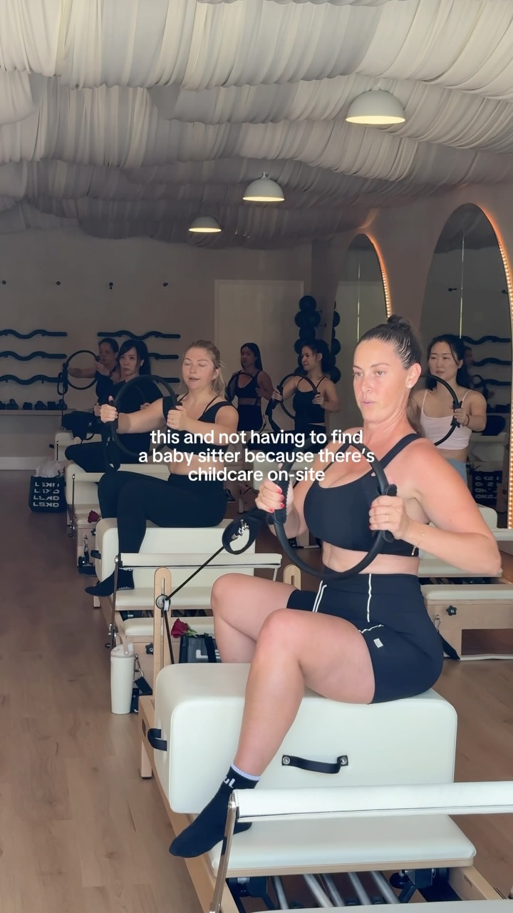 Soul Pilates Scripps Ranch Facebook ad: Pilates + Childcare All In One Place