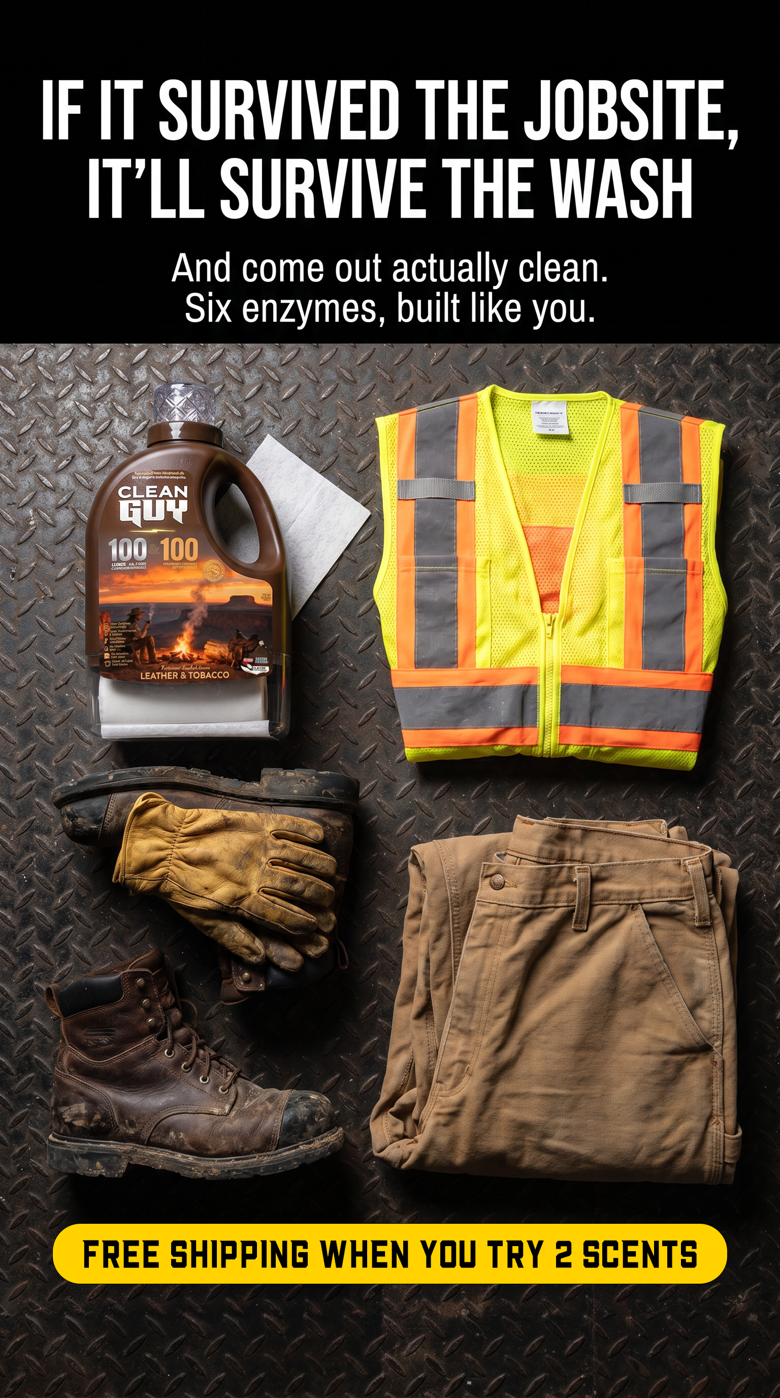Clean Guy Facebook ad