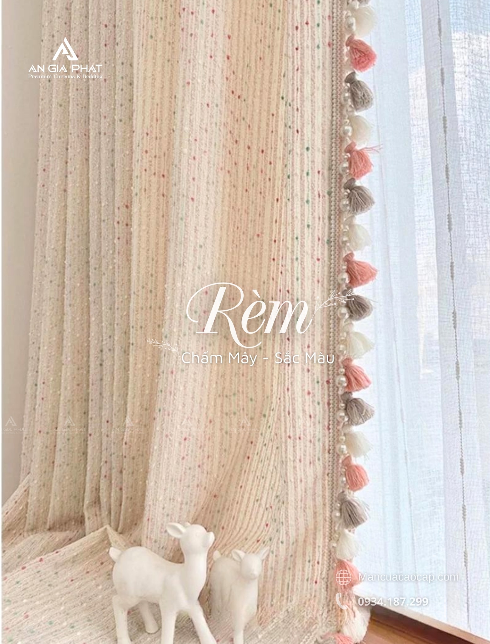 Rèm Cửa An Gia Phát - Mancuacaocap.com Facebook ad: Tươi Trẻ - Những mẫu rèm màu mè…