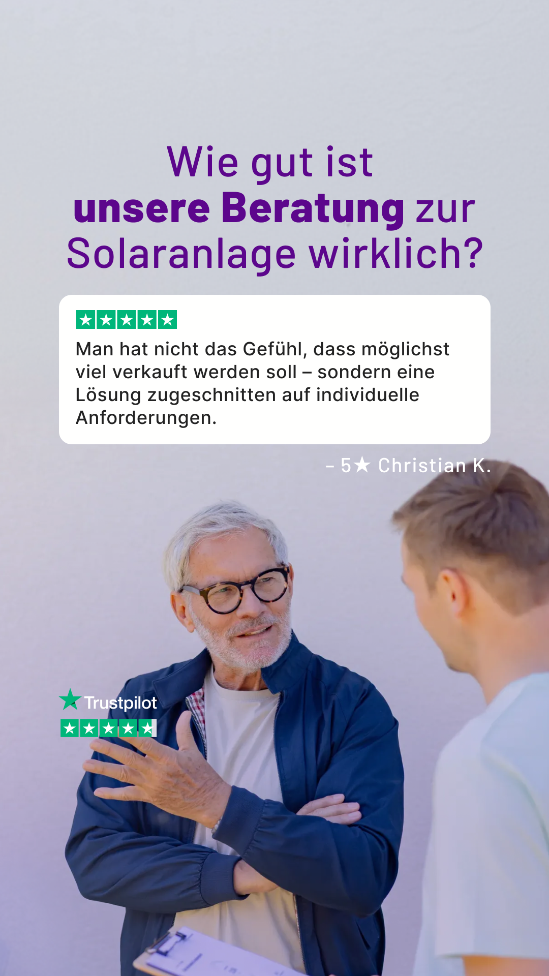 1KOMMA5GRAD Facebook ad