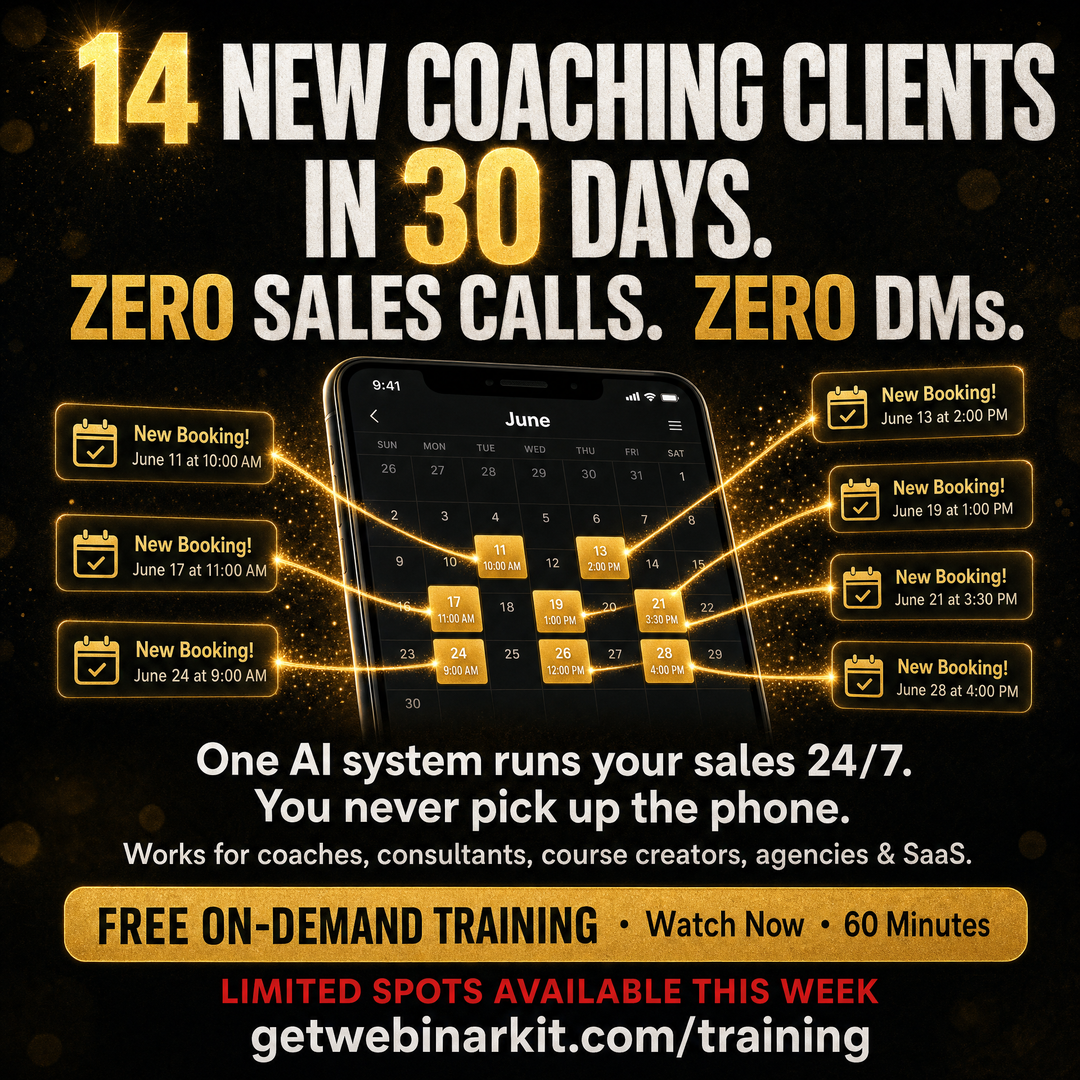 WebinarKit Facebook ad