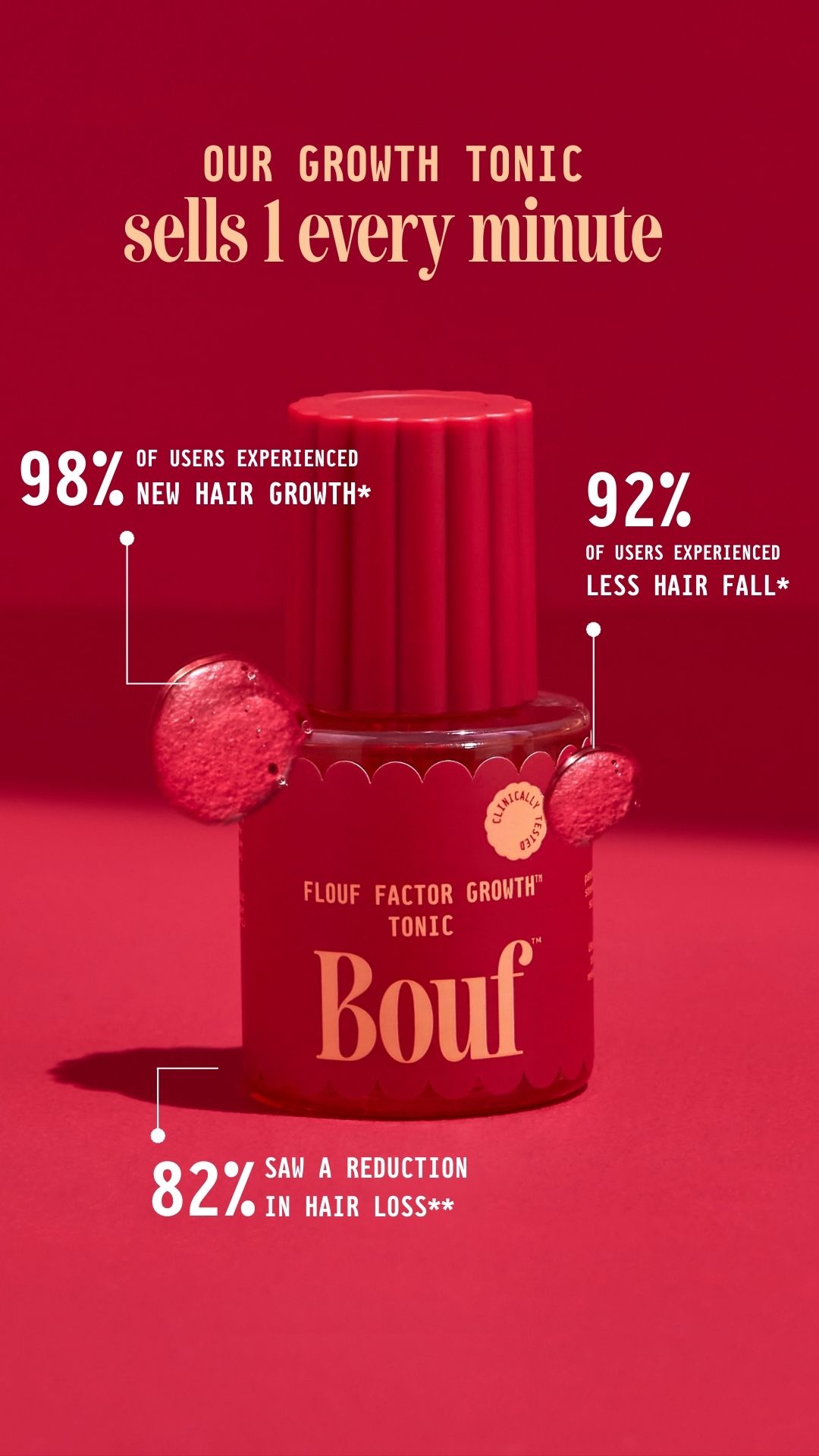 Bouf Haircare Facebook ad