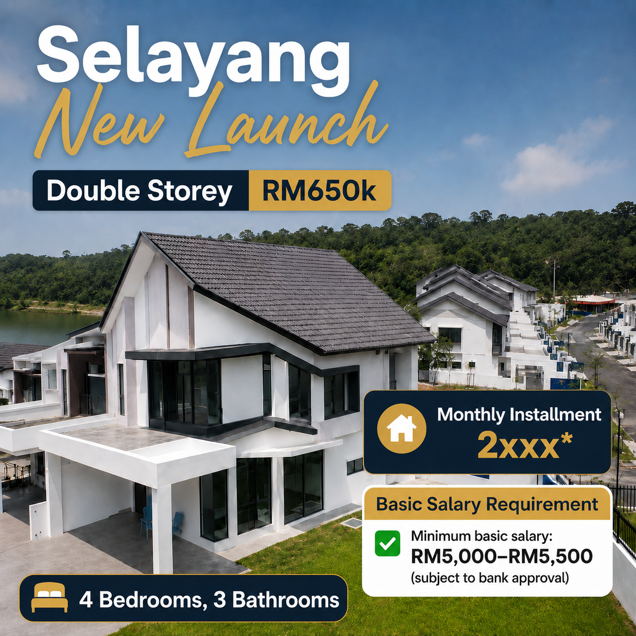 New Project Malaysia Facebook ad from Jul 13, 2026