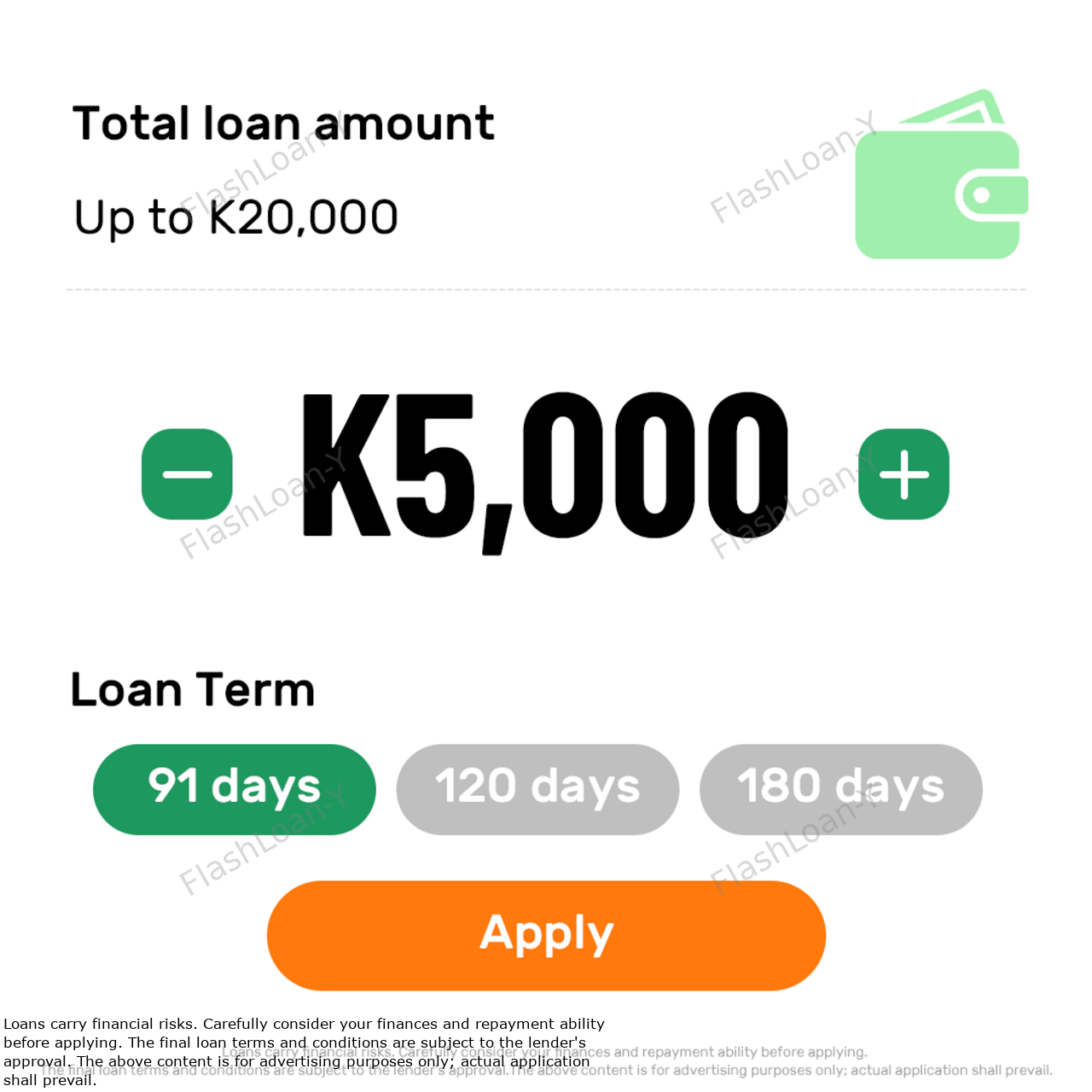 FlashLoan Facebook ad from Mar 2, 2026