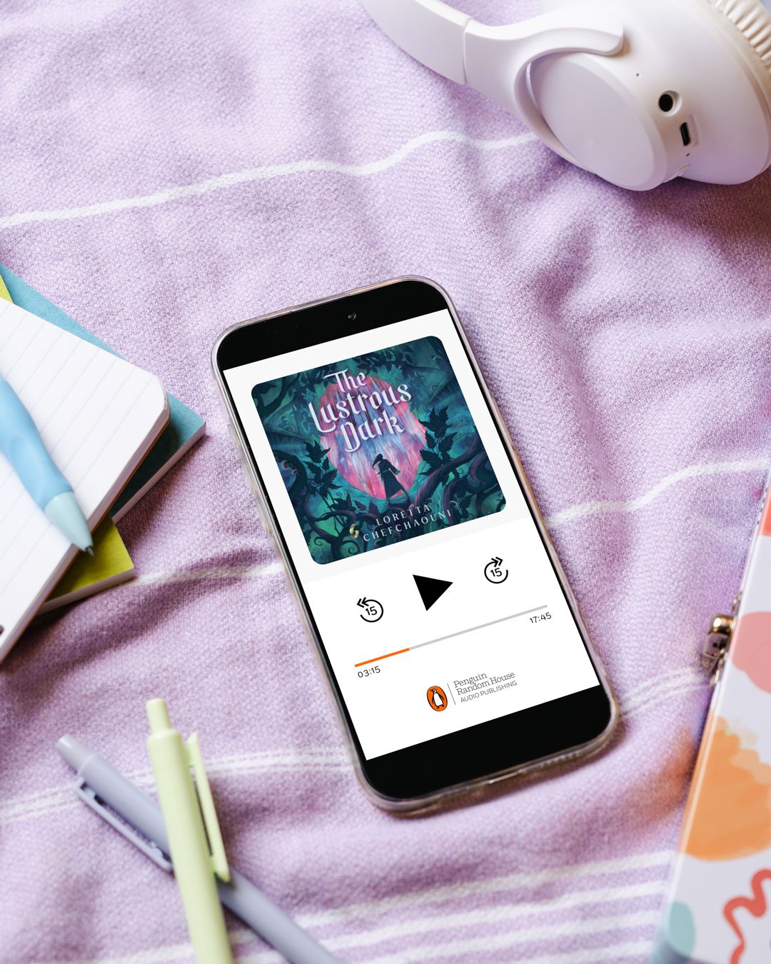 Penguin Random House Audio Facebook ad