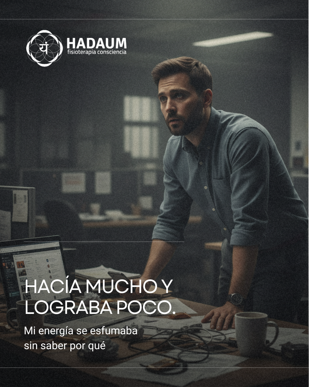 Hadaum Fisioterapia - Consciencia Facebook ad: No te falta disciplina.