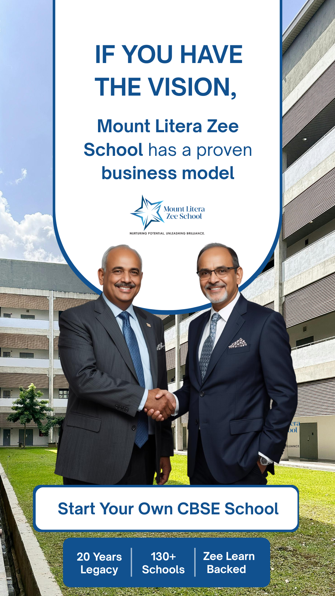 Mount Litera Zee School Facebook ad