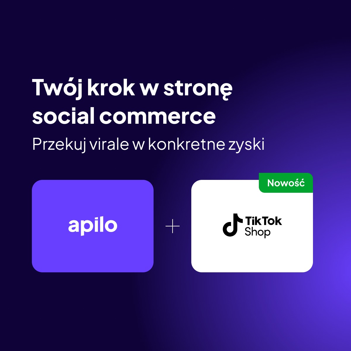 Apilo Facebook ad: Czy wiesz, że viralowy materiał w social mediach…