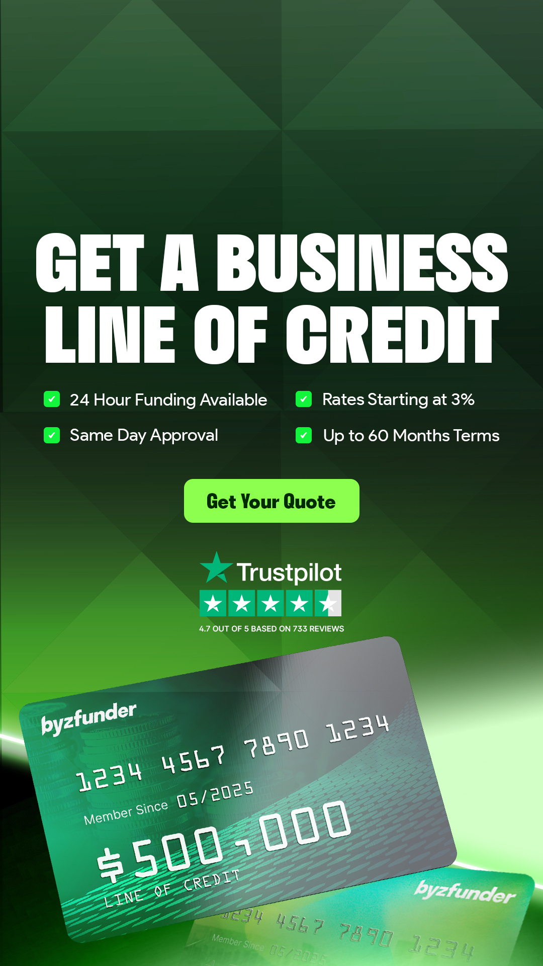 ByzFunder Facebook ad