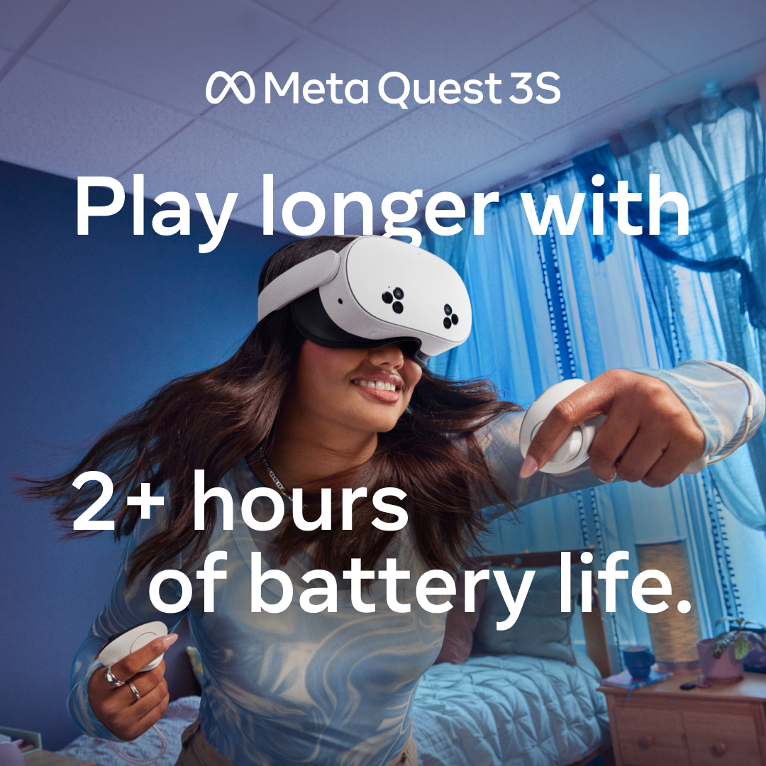 Meta Quest Facebook ad from Oct 30, 2025