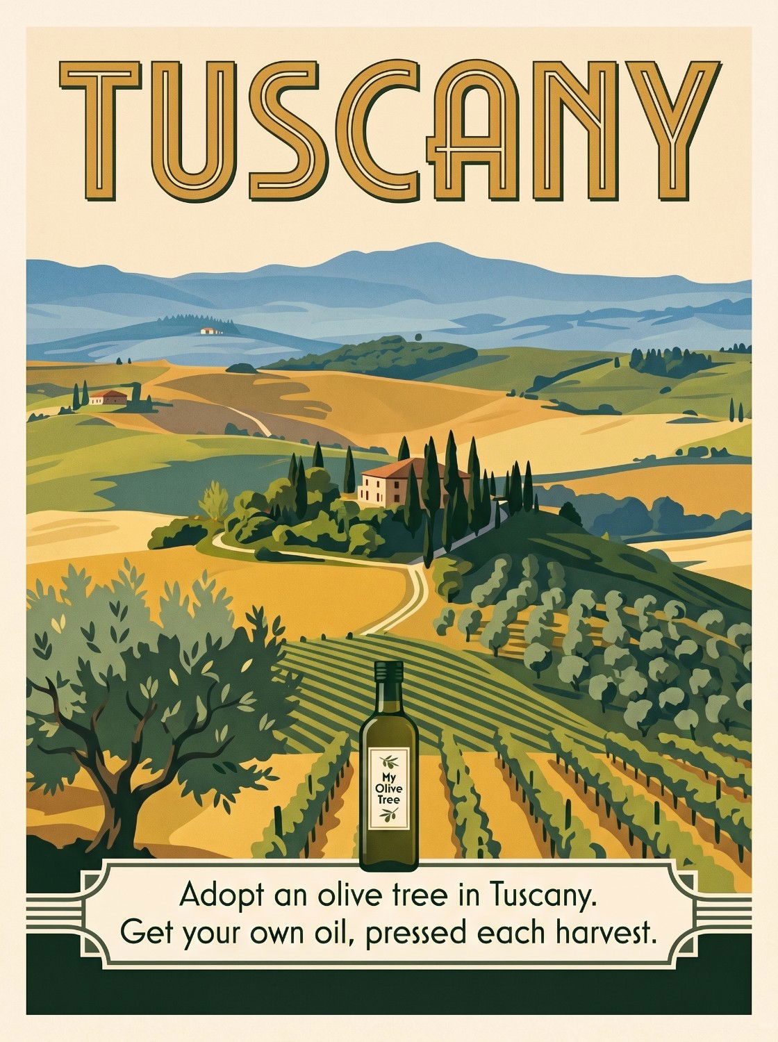 My Olive Tree Facebook ad: Only a few available!