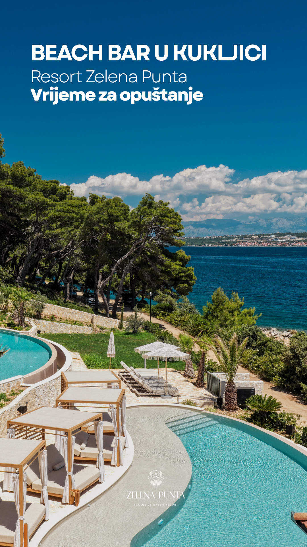 Resort Zelena Punta Facebook ad from Jul 3, 2026