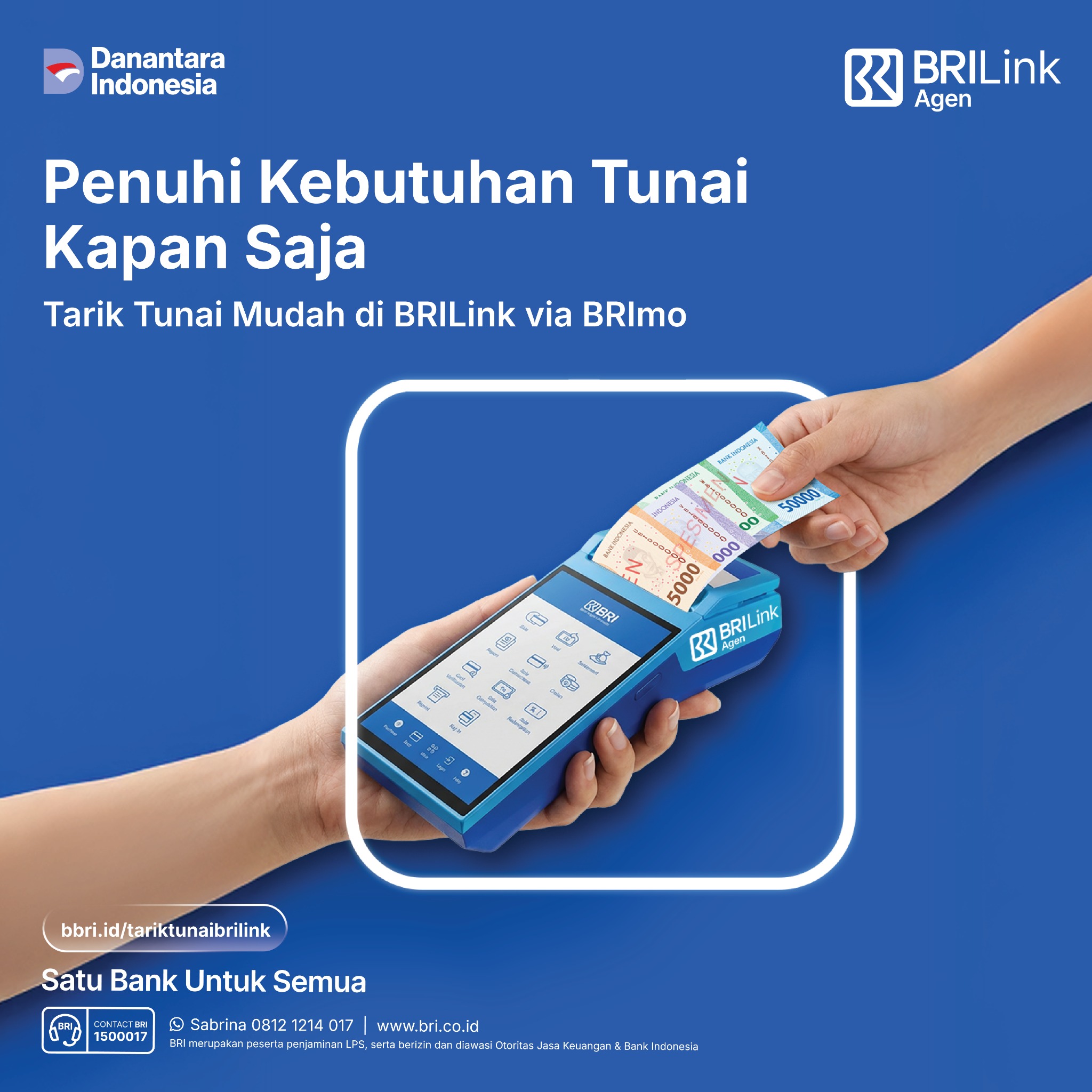 BANK BRI Facebook ad from May 13, 2026