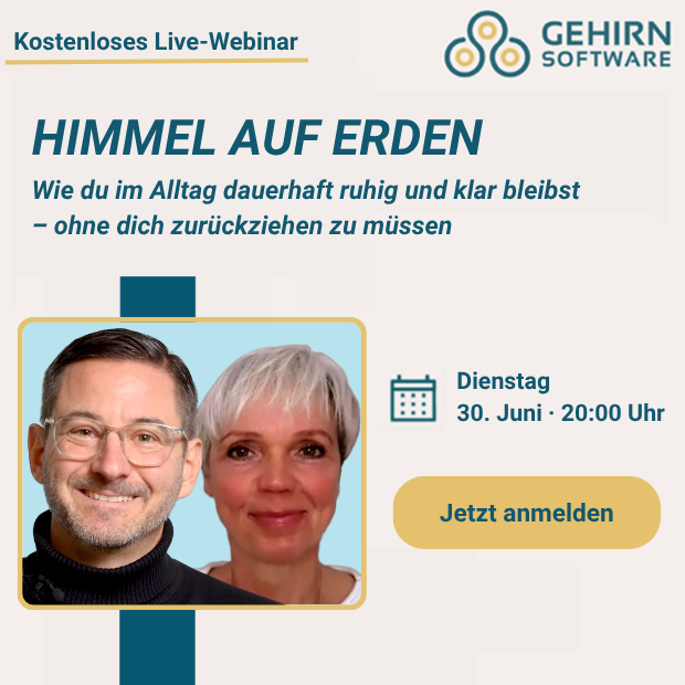 Heinz Krug Facebook ad: Dauerhafte Stille im Alltag, statt nur auf dem…