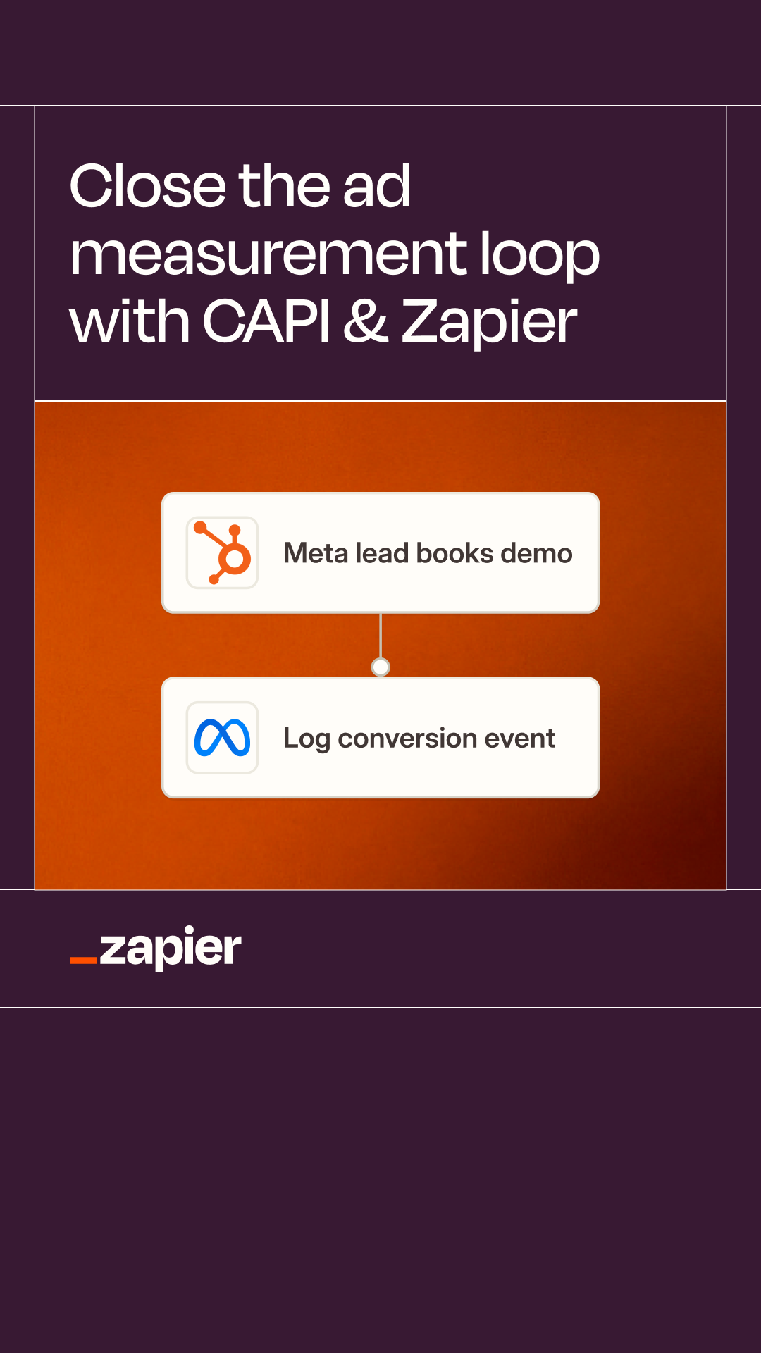 Zapier Facebook ad