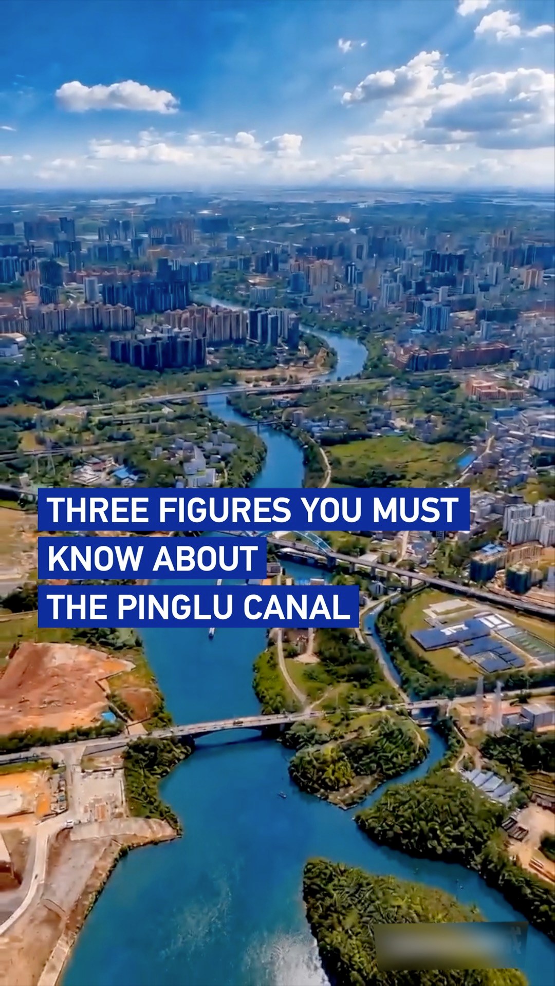 CGTN Facebook ad: Three figures you must know about the Pinglu Canal