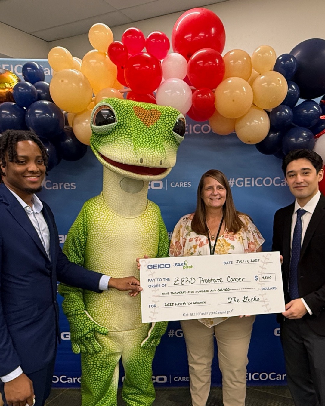 Houston Metro Urology Facebook ad: Huge congratulations to ZERO Prostate Cancer for receiving…
