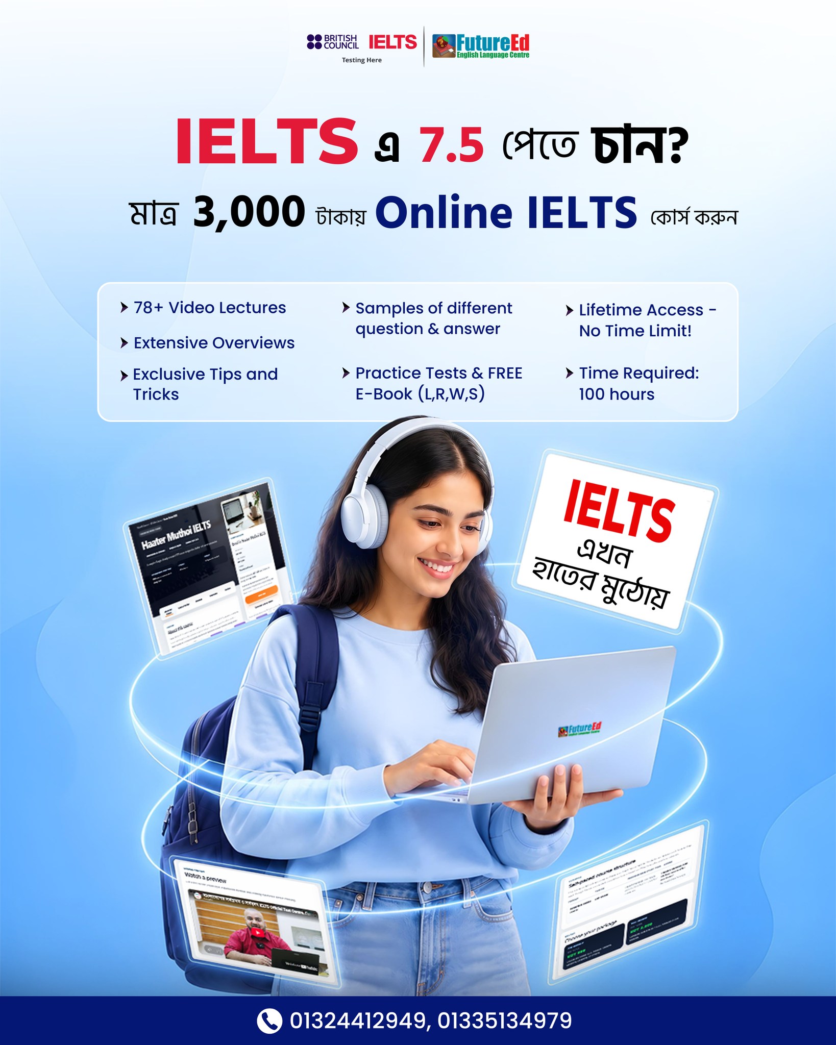 FutureEd English Language Institute Facebook ad